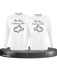 My best Christmas Gift Partnerlook Sweater in weiß