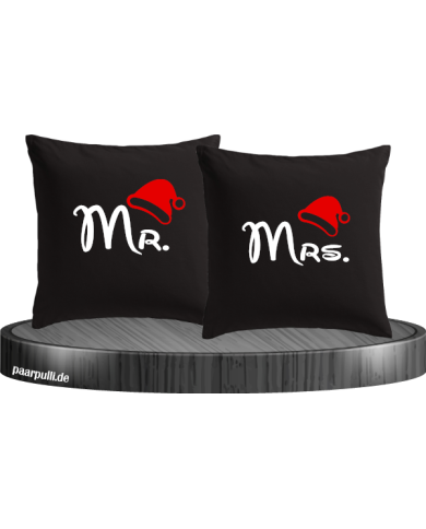 Mr. und Mrs. Weihnachten Partnerlook Kissenbezüge
