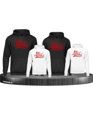 Feliz Navidad 4er Familien-Set als Weihnachtslook Hoodies
