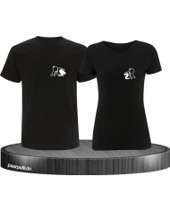 Better Together Partner T-Shirts von Paarpulli.de