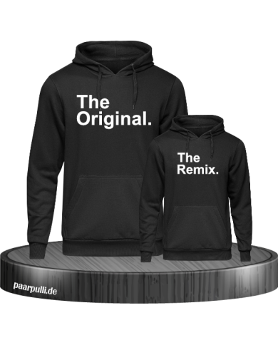 The Original The Remix Eltern Kind Partnerlook Hoodies