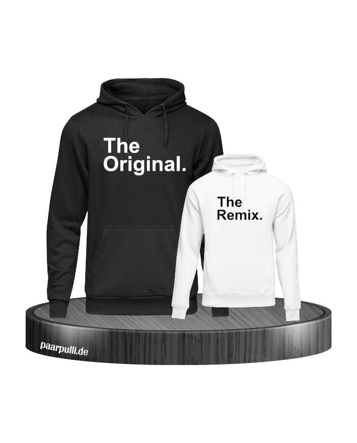 The Original The Remix Eltern Kind in schwarz weiß