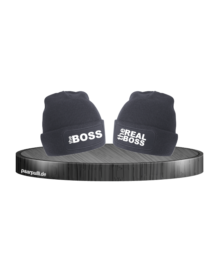 the boss the real boss mützen in schwarz the boss the real boss mützen in schwarz