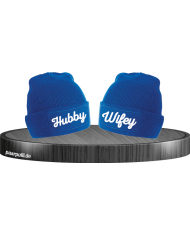 Hubby und Wifey Partnerlook Couple Beanies