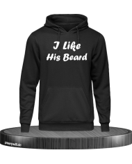 I like his Beard Hoodie in Größe XL
