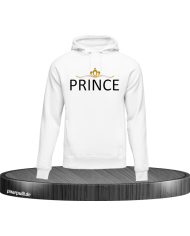 Prince mit Krone Hoodie in Größe 164