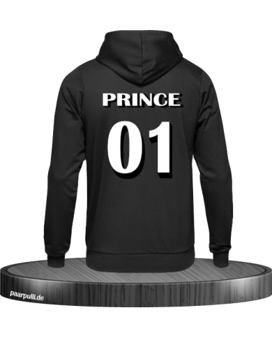 Prince mit 01 Hoodie in Größe 116