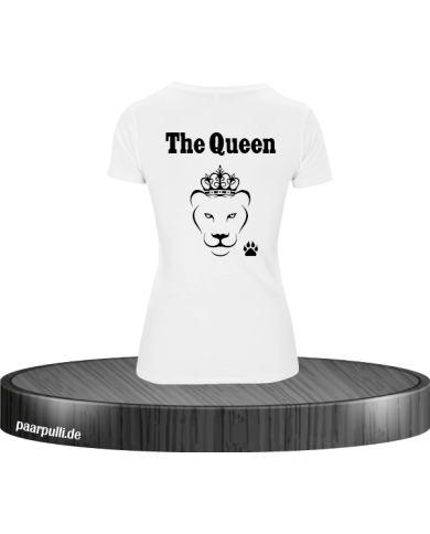 The Queen Löwen Design T-Shirt in Größe XXL The Queen Löwen Design T-Shirt in Größe XXL