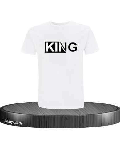 King mit besonderem Design T-Shirt in Größe XXL