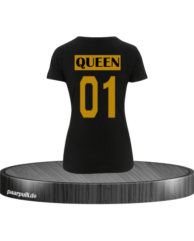 Queen 01 T-Shirt in Größe L