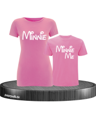 Minnie und Minnie Me Mutter und Kind T-Shirts