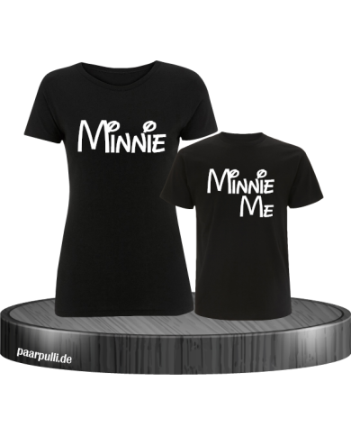 Minnie und Minnie Me Mutter und Kind T-Shirts Minnie und Minnie Me Mutter und Kind T-Shirts