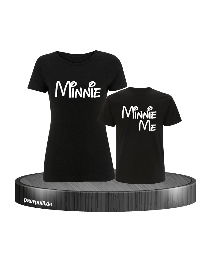 Minnie und Minnie Me Mutter und Kind T-Shirts