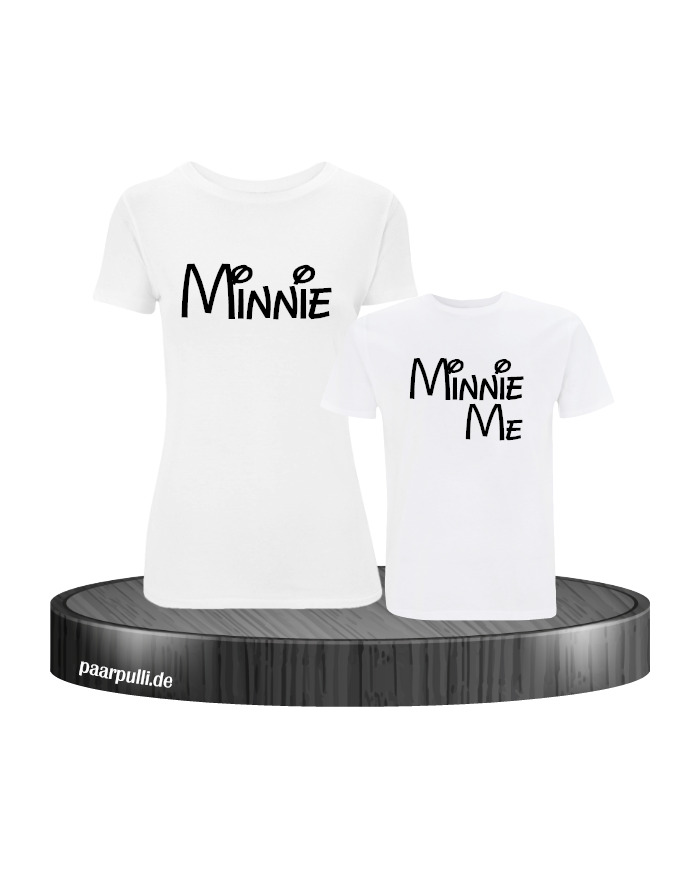 Minnie und Minnie Me Mutter und Kind T-Shirts