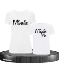 Minnie und Minnie Me Mutter und Kind T-Shirts
