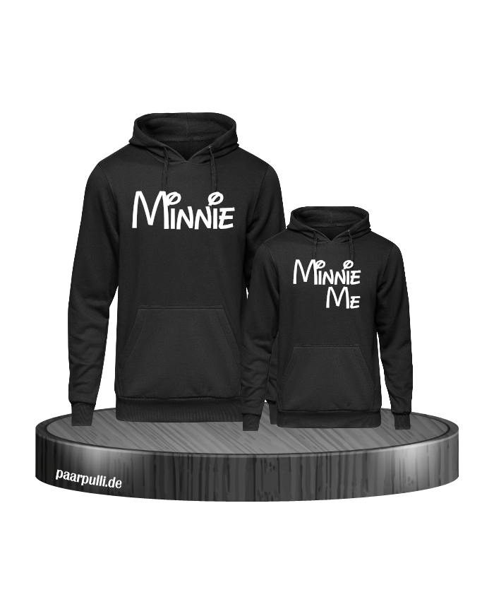 Minnie und Minnie Me Mutter und Kind Hoodies