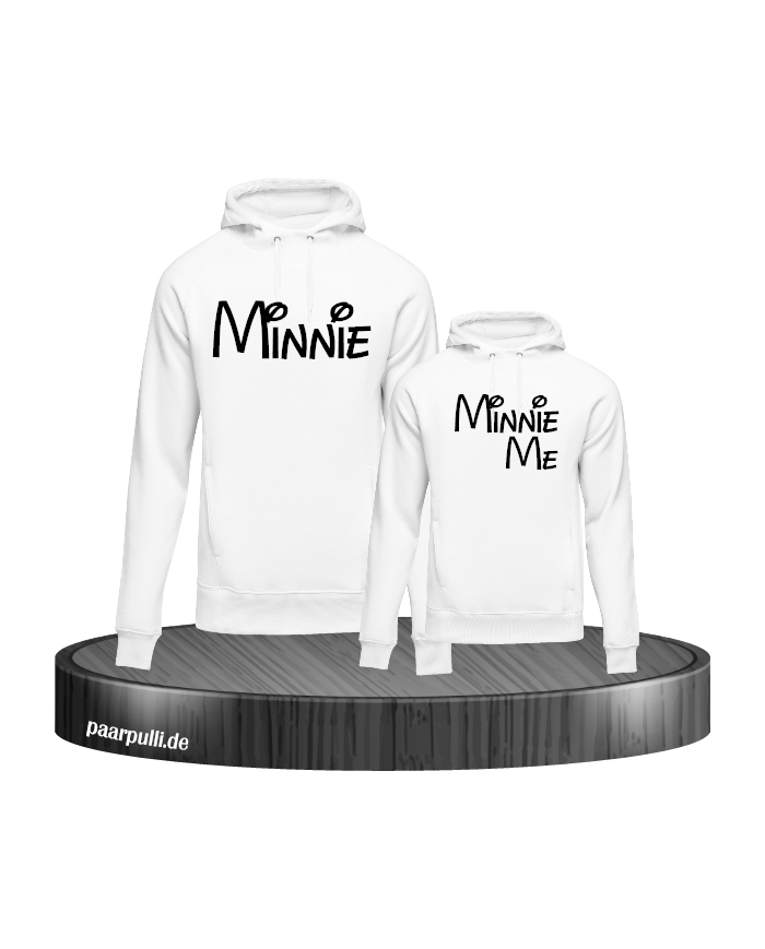 Minnie und Minnie Me Mutter und Kind Hoodies