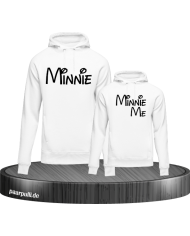 Minnie und Minnie Me Mutter und Kind Hoodies