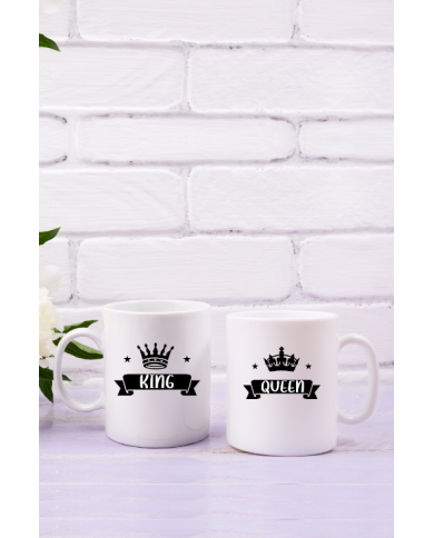 King und Queen Partner Tassen King und Queen Partner Tassen