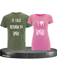 If lost return to babe Partnerlook T-Shirts