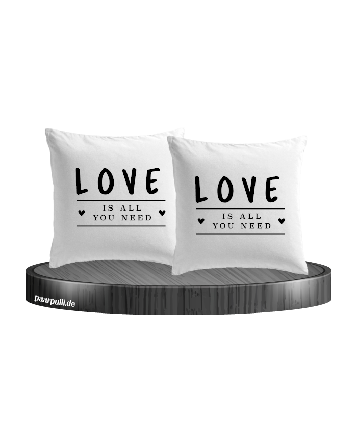 Love is all you need weiß