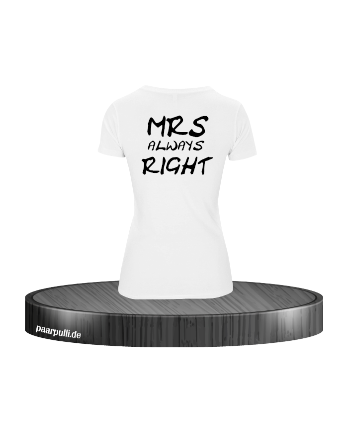 Mrs always right