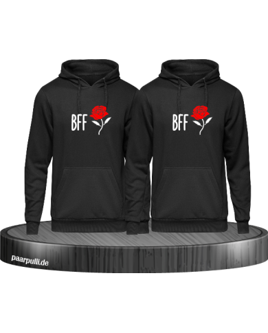 BFF Hoodie schwarz BFF Hoodie schwarz