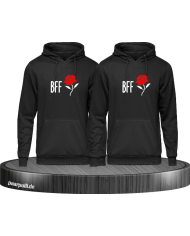 BFF Hoodie schwarz