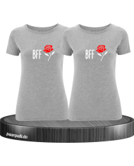 BFF mit Rose grau
