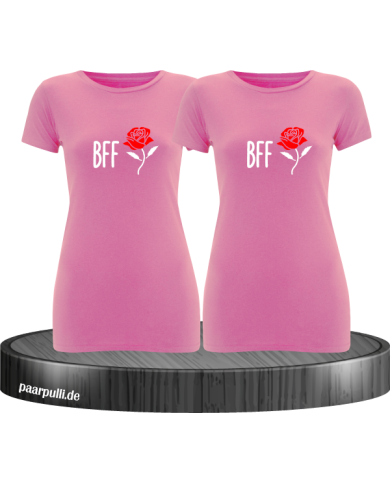 BFF mit Rose rosa BFF mit Rose rosa
