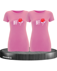 BFF mit Rose rosa