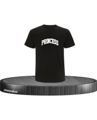 Princess kurvig Shirt schwarz