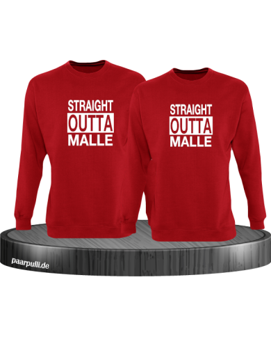 Straight Outta Malle Pullover rot Straight Outta Malle Pullover rot