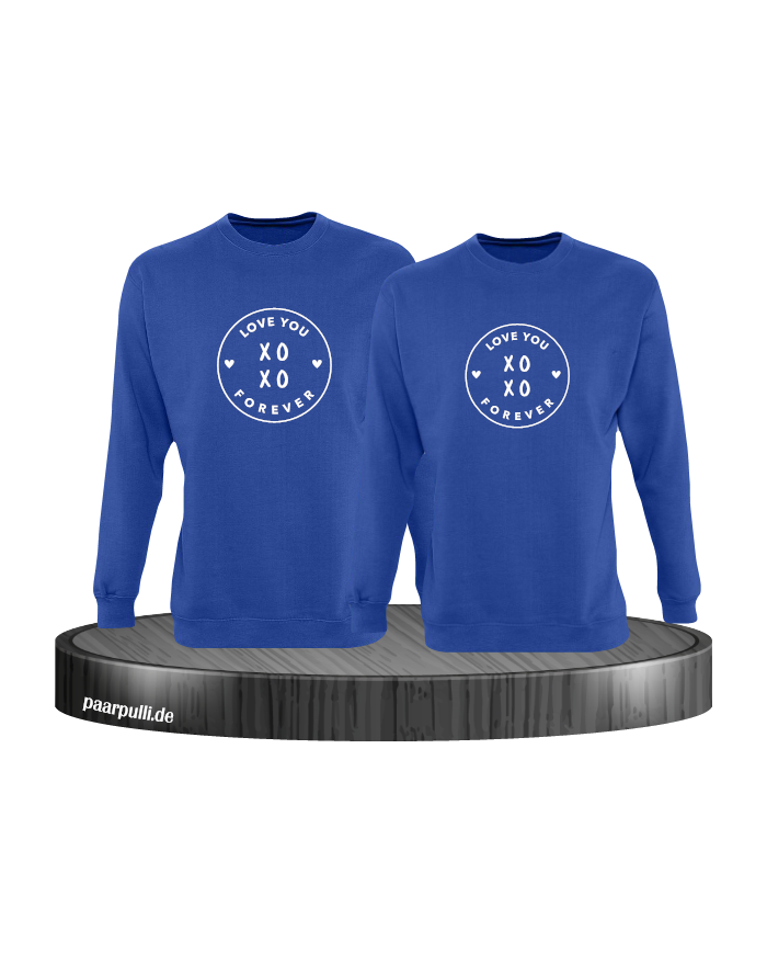 Sweater Couple Set - "Love you XOXO forever" - "Hugs and Kisses"