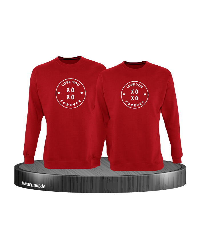 Sweater Couple Set - "Love you XOXO forever" - "Hugs and Kisses"