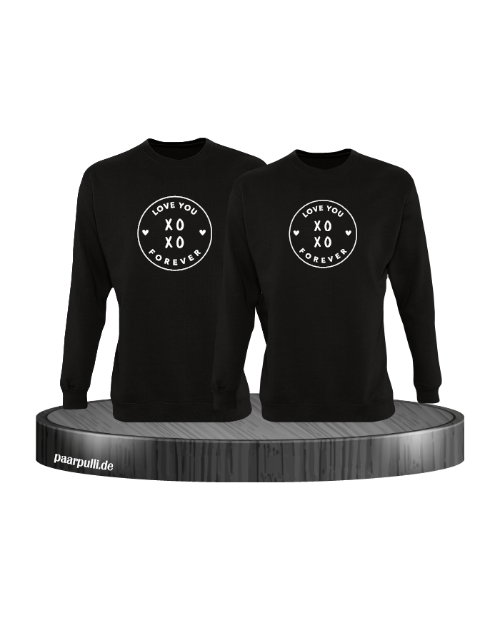 Sweater Couple Set - "Love you XOXO forever" - "Hugs and Kisses"