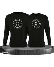 Sweater Couple Set - "Love you XOXO forever" - "Hugs and Kisses"
