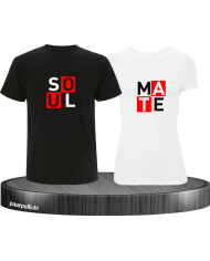 Pärchen T-Shirt Set "Soulmate" für Seelenverwandte