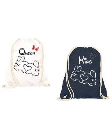 Turnbeutel im partner king und queen set