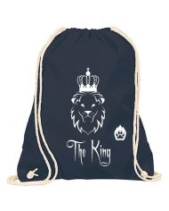 Turnbeutel Set mit King und Queen und einem Löwen Design