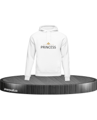 Princess mit goldener Krone in Größe 152