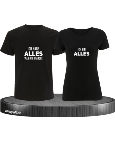 Ich hab alles was ich brauche und ich bin alles schwarz Ich hab alles was ich brauche und ich bin alles schwarz