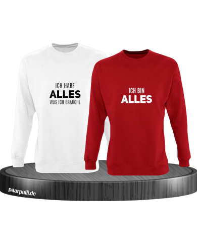 Ich hab alles was ich brauche und ich bin alles rot weiß Ich hab alles was ich brauche und ich bin alles rot weiß