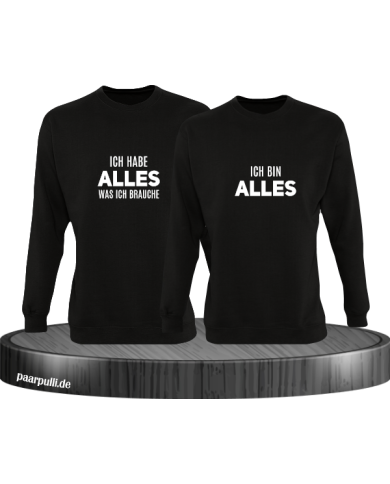 Ich hab alles was ich brauche und ich bin alles schwarz Ich hab alles was ich brauche und ich bin alles schwarz