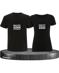 Nichts macht Sinn wenn wir getrennt sind schwarz