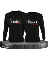 Just married mit Wunschdatum schwarz