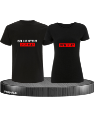 Bei ihr steht och wat schwarz