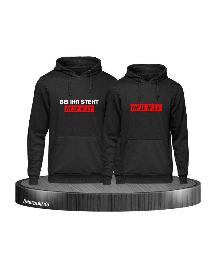 Bei ihr steht och wat schwarz