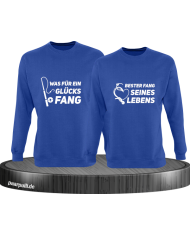 Was für ein Glücksfang blau