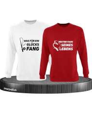 Was für ein Glücksfang rot weiß